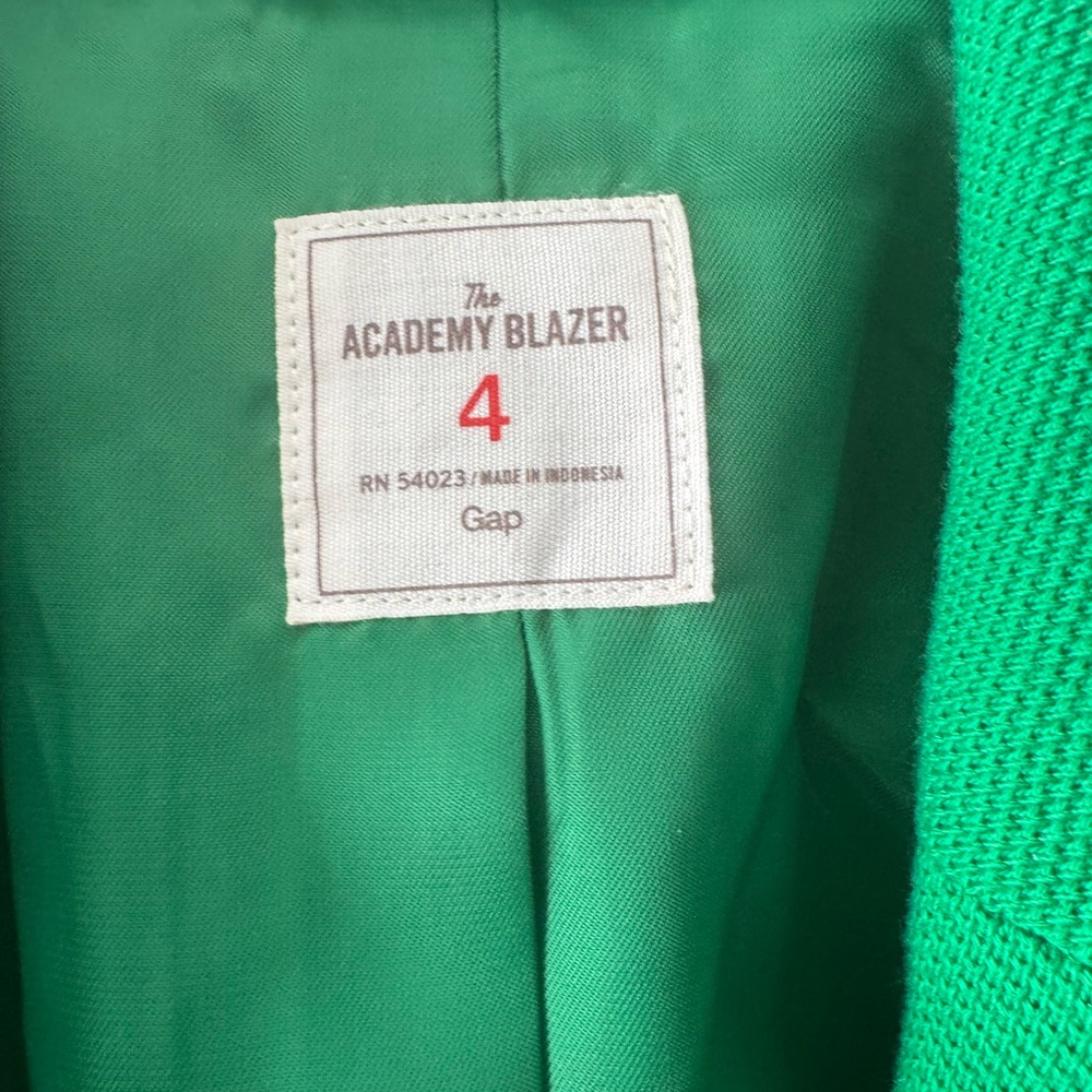 GAP Women’s Green Blazer size 4 - Picture 3 of 9